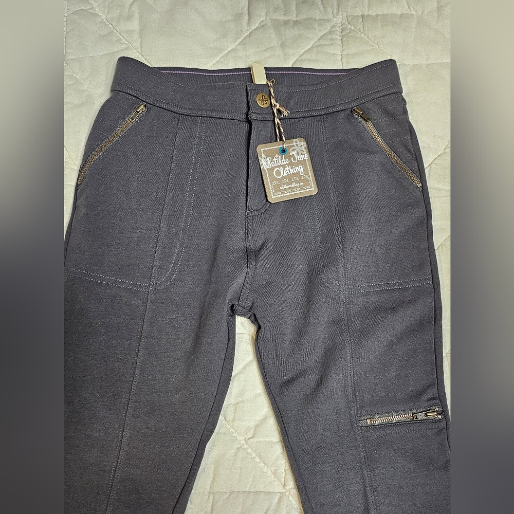 Matilda Jane Scuba Knit Active Pants -Size S